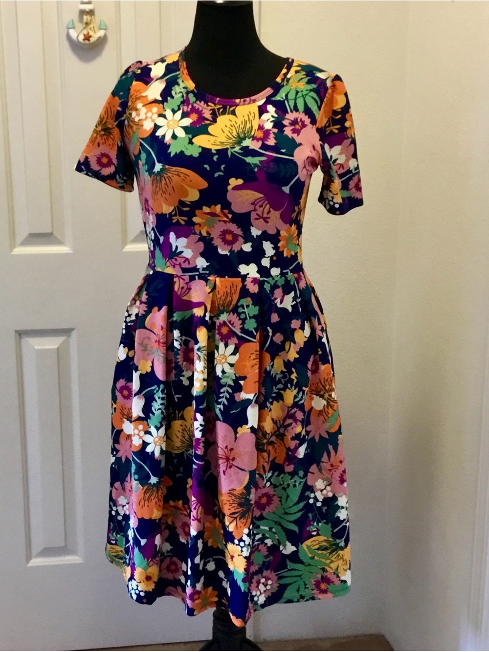 LuLaRoe Amelia Floral Dress